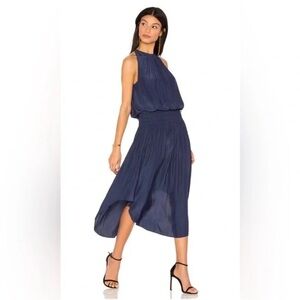 Ramy Brook Navy Midi Dress
